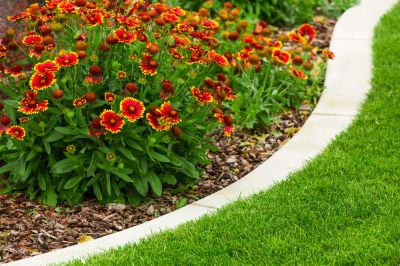 Concrete Curbing Improves Drainage, Prevents Erosion, and Keep Weeds From Spreading